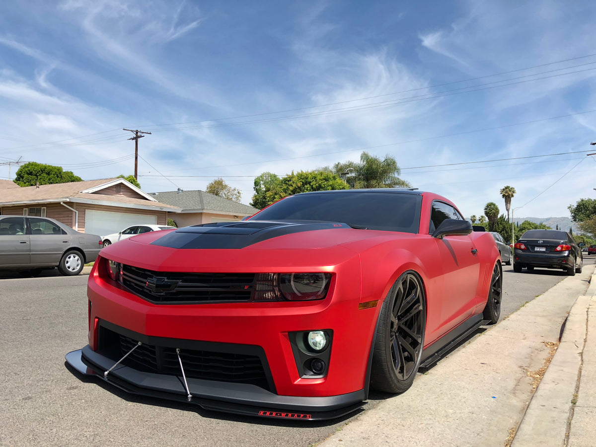 2014 15 Camaro ZL1 Custom Design Splitter KNG Motorsports