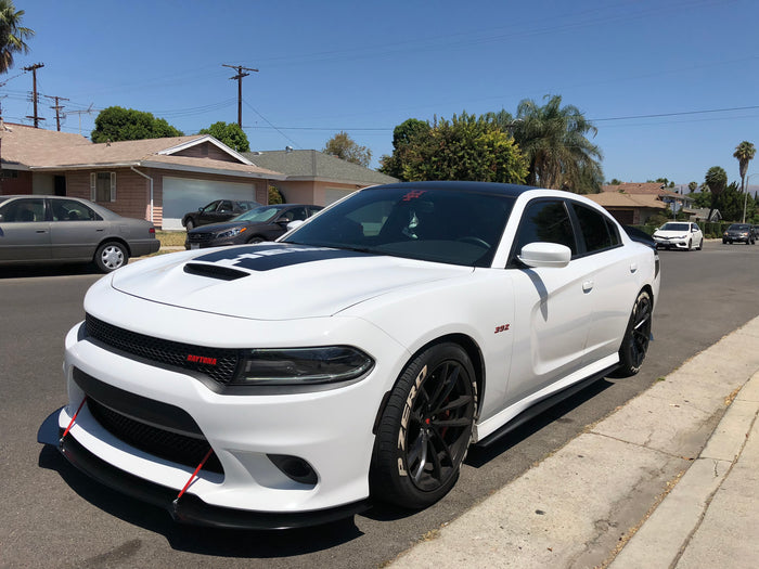 2011 - 2023 Dodge Charger: Reg Straight Style Side Skirts