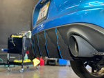 2015+ Charger SE SXT RT Police Valence: V2 Carbon Fiber Dual Slant In Diffuser