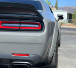 2018 - 2023 Dodge Challenger Widebody: Custom Cut Style Rear Spats