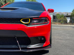 2015 - 2023 Dodge Charger GT, Scatpack, Hellcat: V2 Carbon Fiber Winglet Splitter