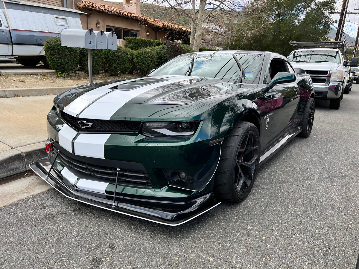 2014 15 Camaro Z28 Lip Custom Splitter N N N N KNG Motorsports