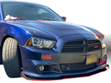 2011 - 2014 Dodge Charger SRT8: Rodless Design Splitter