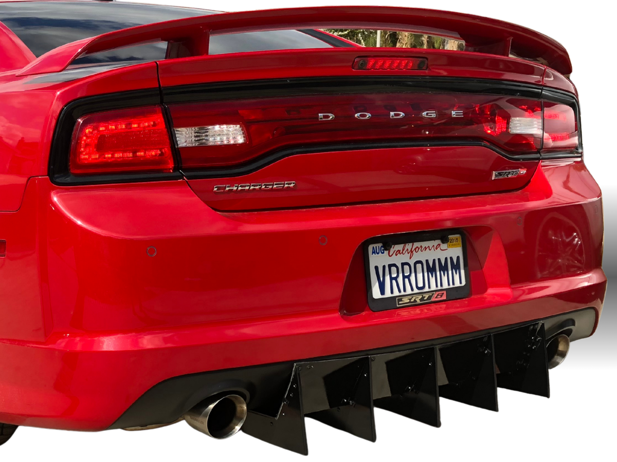 2011 - 2014 Dodge Charger SXT SRT: Custom Rear Diffusers – KNG Motorsports