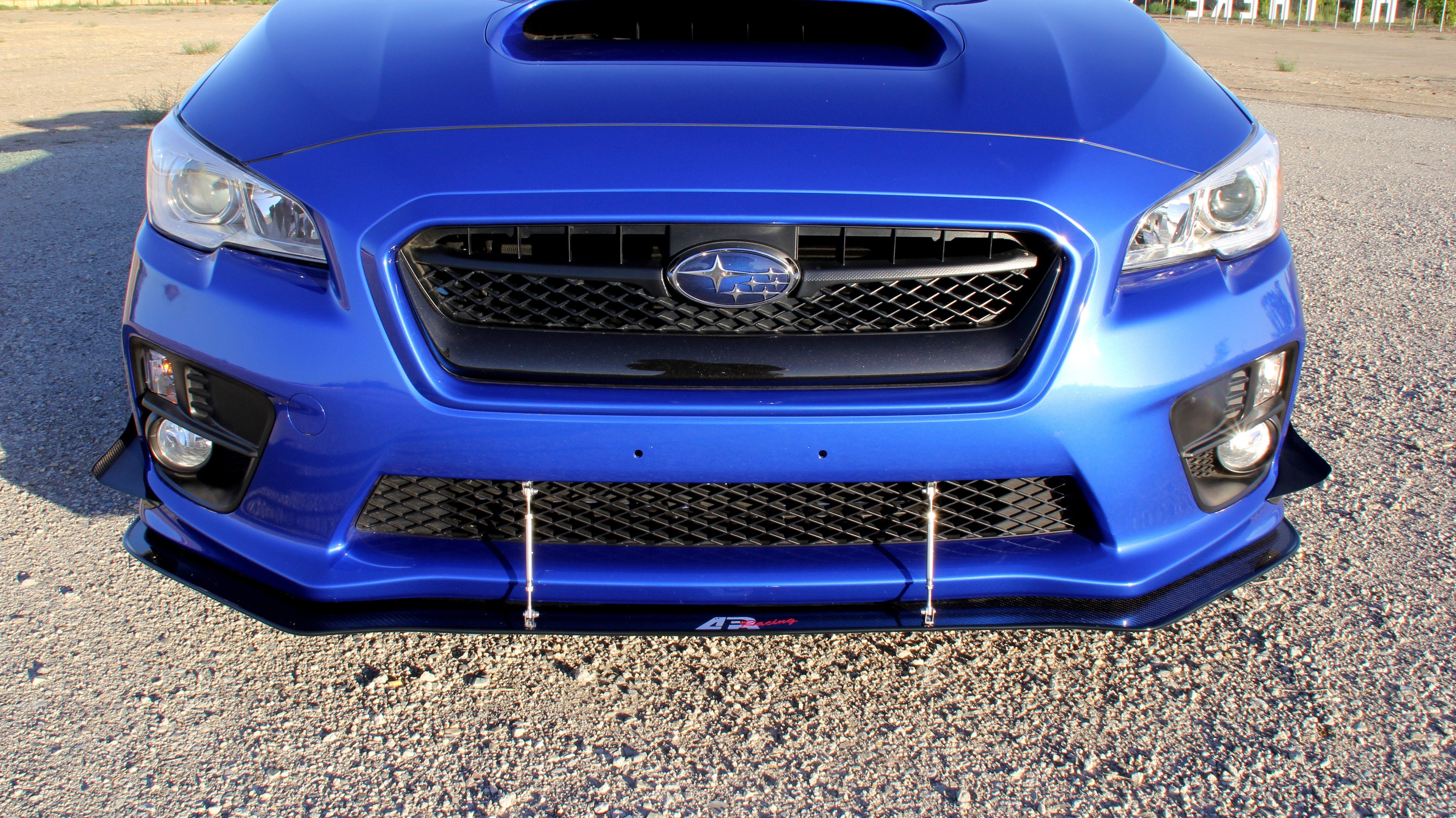 Subaru WRX Carbon Fiber Wind Splitter w/ Rods 2015-2017 (WRX Only)