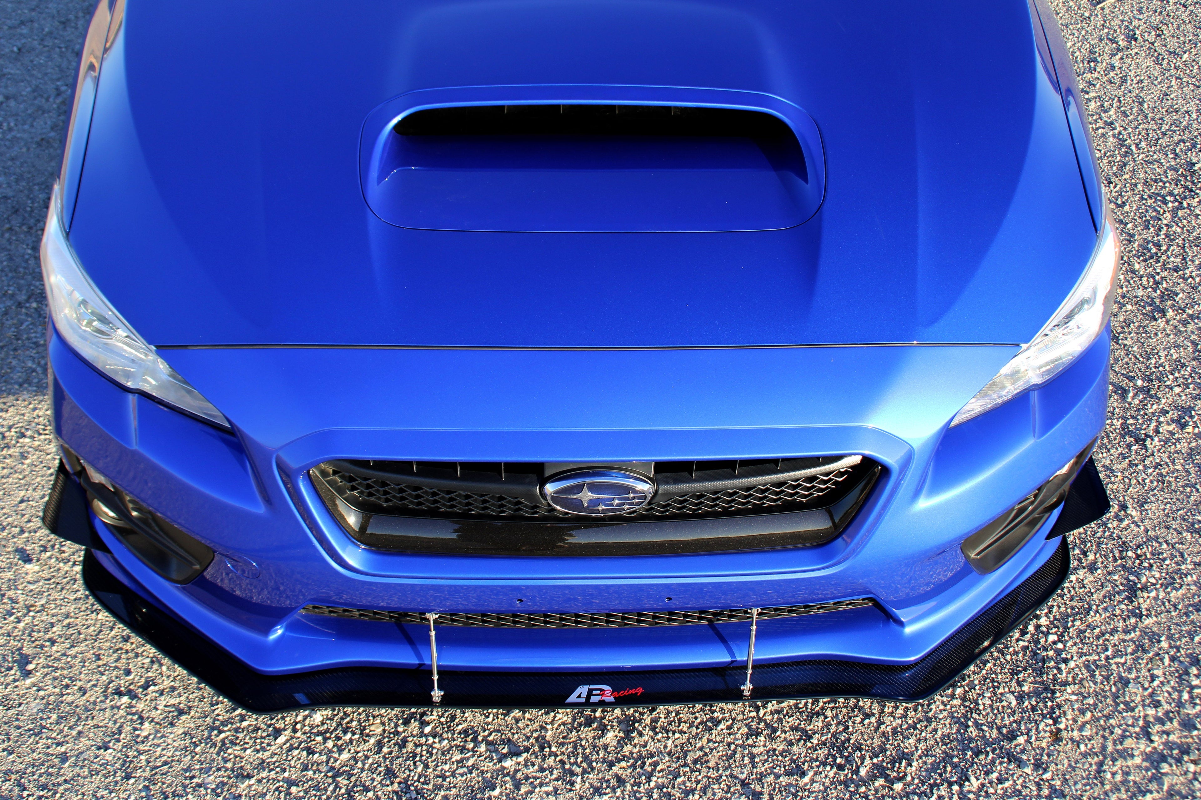 Subaru WRX Carbon Fiber Wind Splitter w/ Rods 2015-2017 (WRX Only)