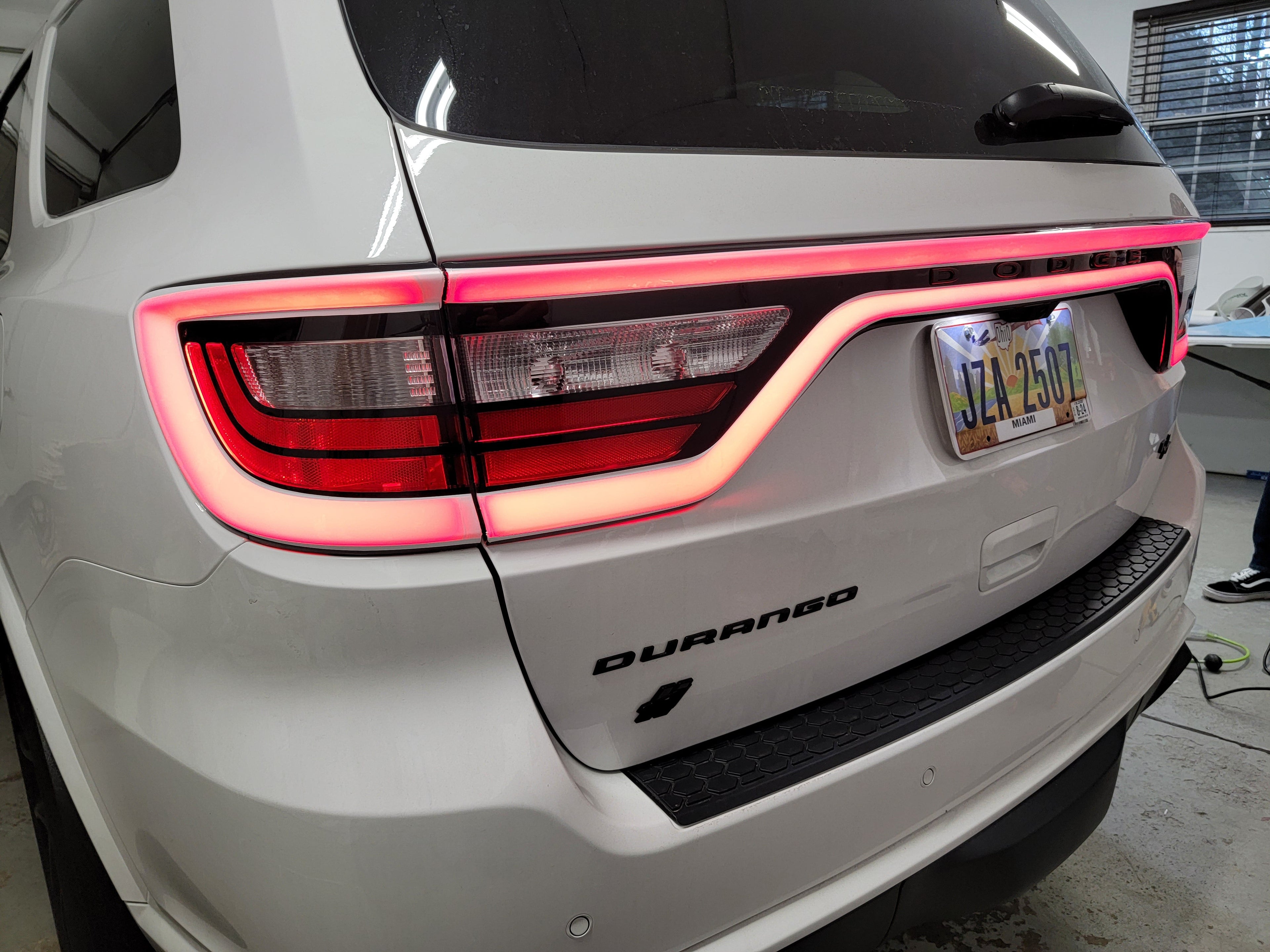 14-25 Dodge Durango Colored Taillight Tint Decal