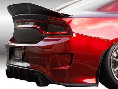 Dodge Charger Duckbill Design Wickerbill