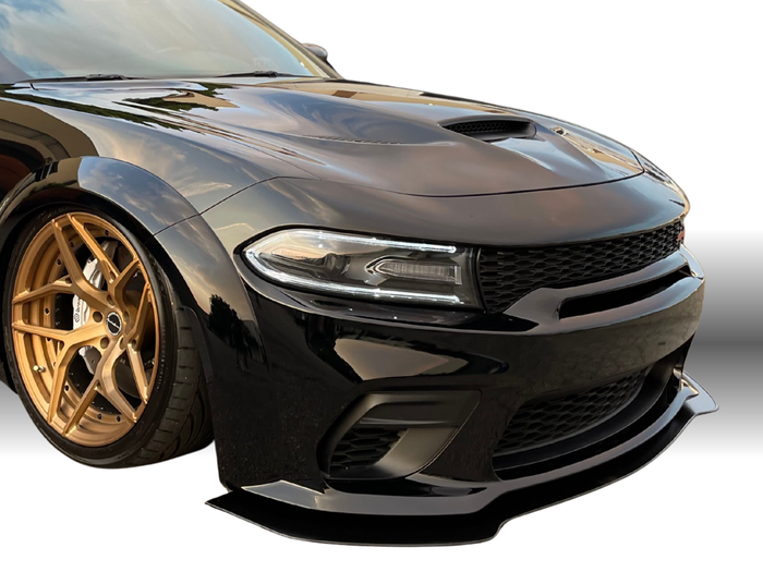 2020 - 2023 Dodge Charger Widebody: Daytona Rodless Design Splitter