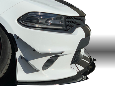 2015 - 2023 Dodge Charger GT, Scatpack, Hellcat: 4 Piece Canards