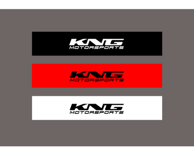 KNG Motorsports Windshield Banner