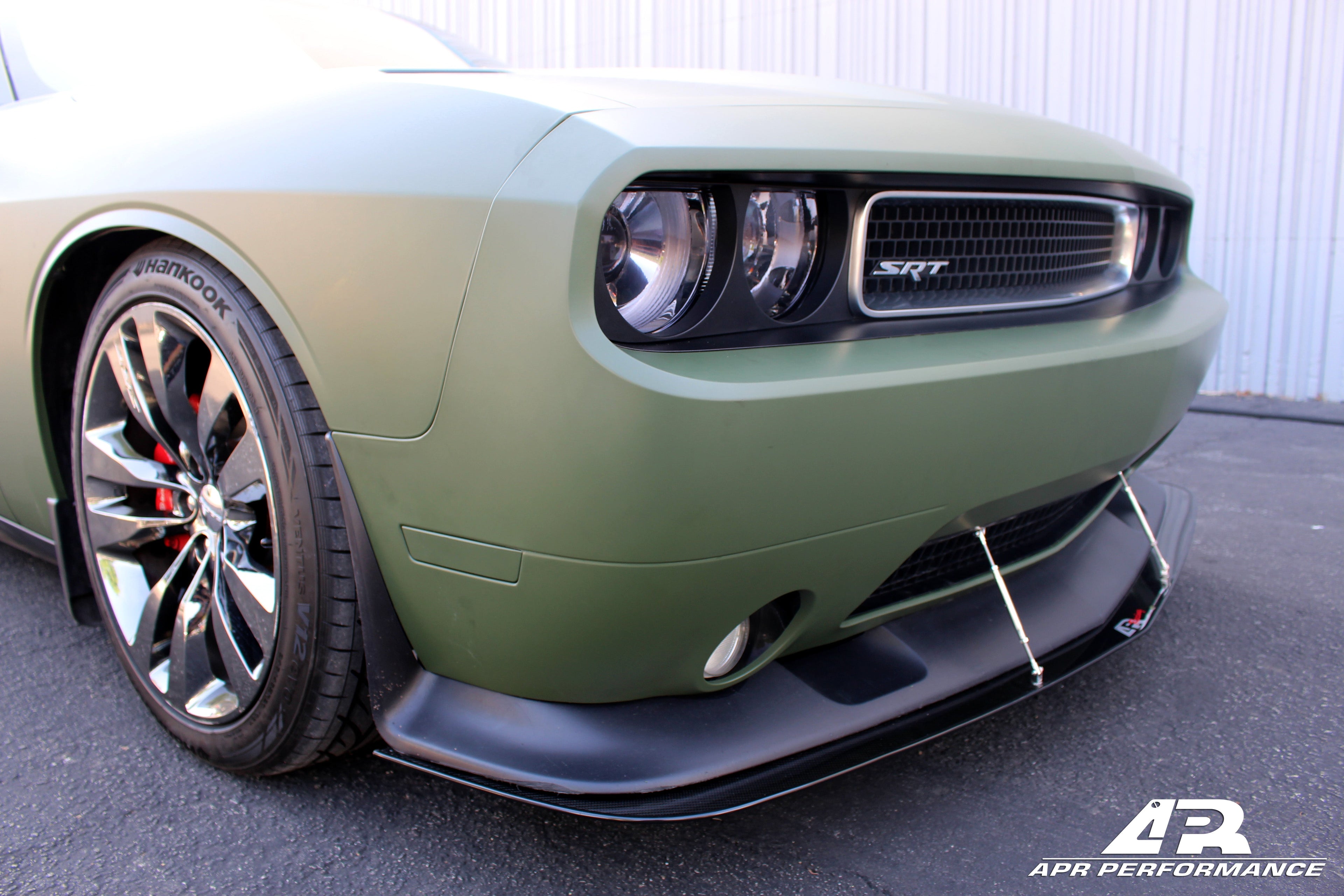 Dodge Challenger SRT-8 Carbon Fiber Front Wind Splitter 2008 - 2010