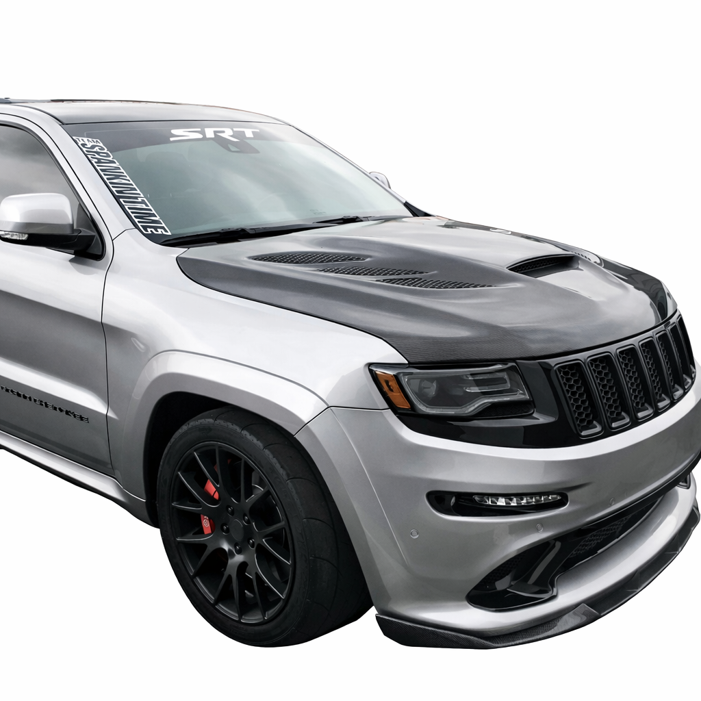 Jeep Grand Cherokee Carbon Fiber Sniper Hood