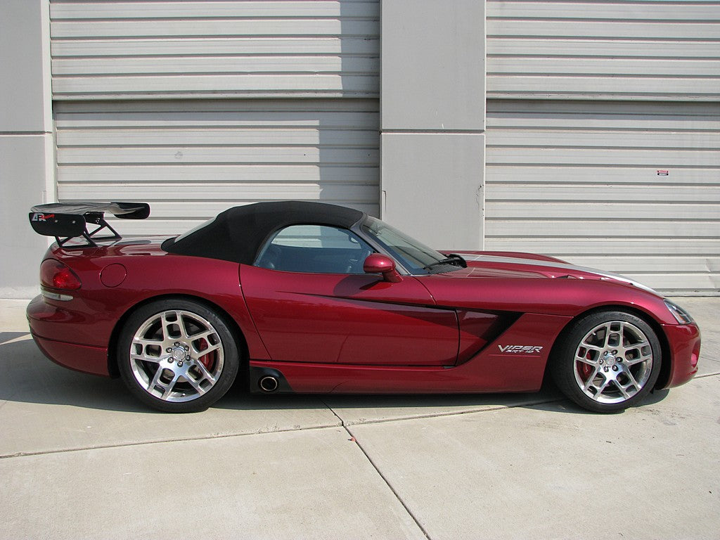 Dodge Viper Convertible GTC500 Carbon Fiber Adjustable Wing 2003 - 2010