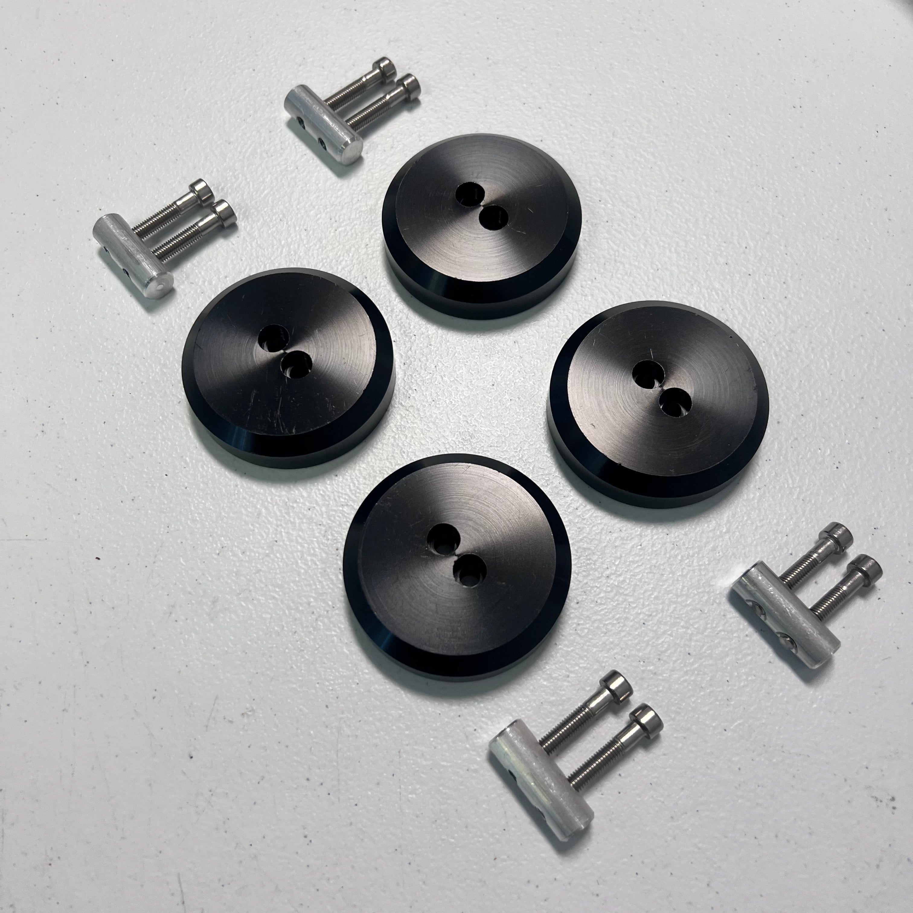 Corvette 97-26 Stealth Anodized Lift Pads