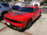 2008 - 2023 Dodge Challenger GT R/T SXT: Hellcat Design Splitter