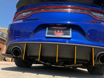2015 - 2023 Dodge Charger GT, Scatpack, Hellcat: V2 Straight Design Diffuser