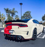 2015 - 2023 Dodge Charger SRT: +1 Tall Sharp X2 Design Wickerbill