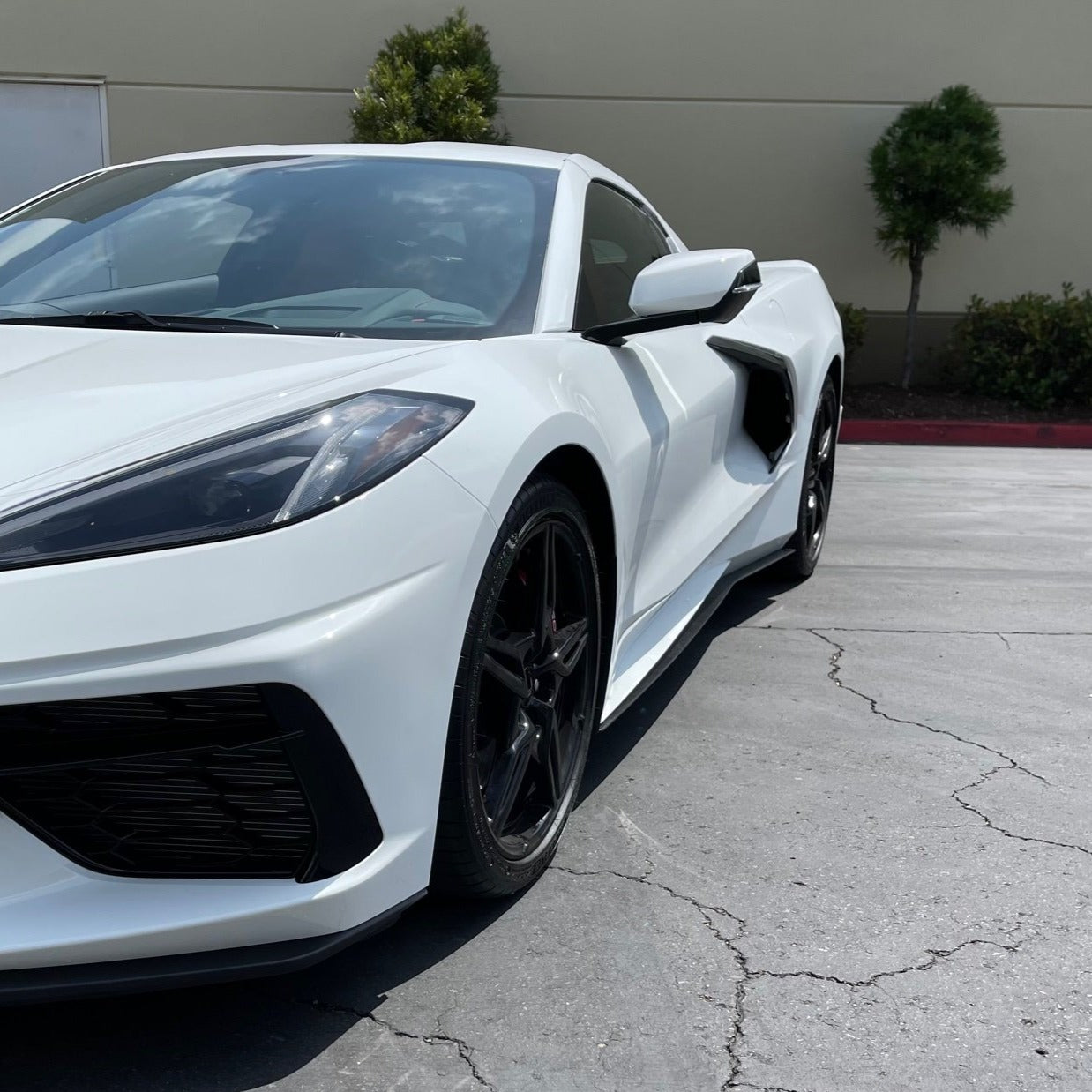 Corvette 20-26 Side Skirt Extensions