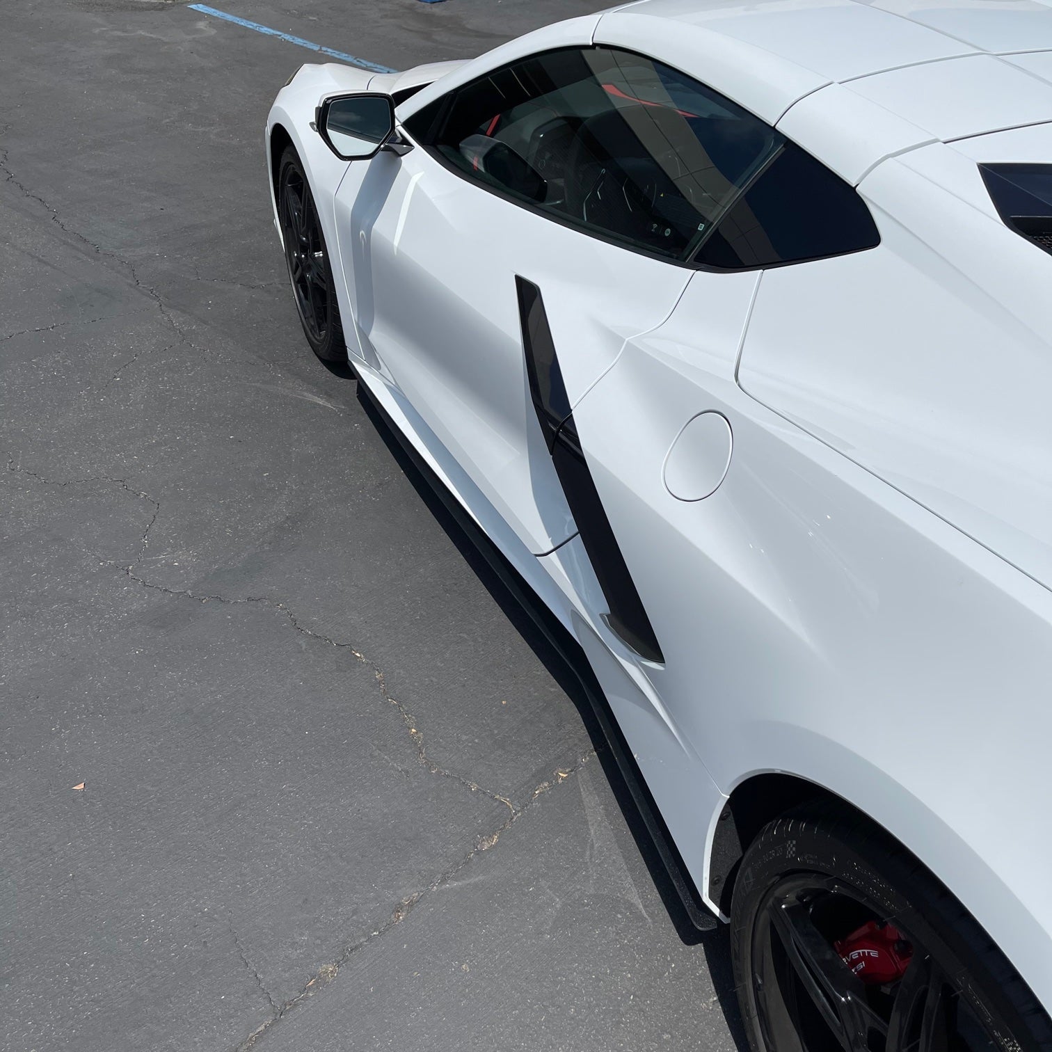 Corvette 20-26 Side Skirt Extensions