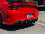 2015 - 2023 Dodge Charger GT, Scatpack, Hellcat: V2 Slant In Diffuser