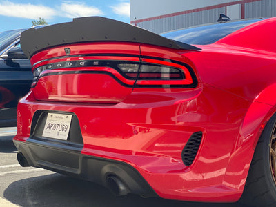 Dodge Charger Duckbill Design Wickerbill