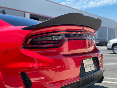 Dodge Charger Duckbill Design Wickerbill