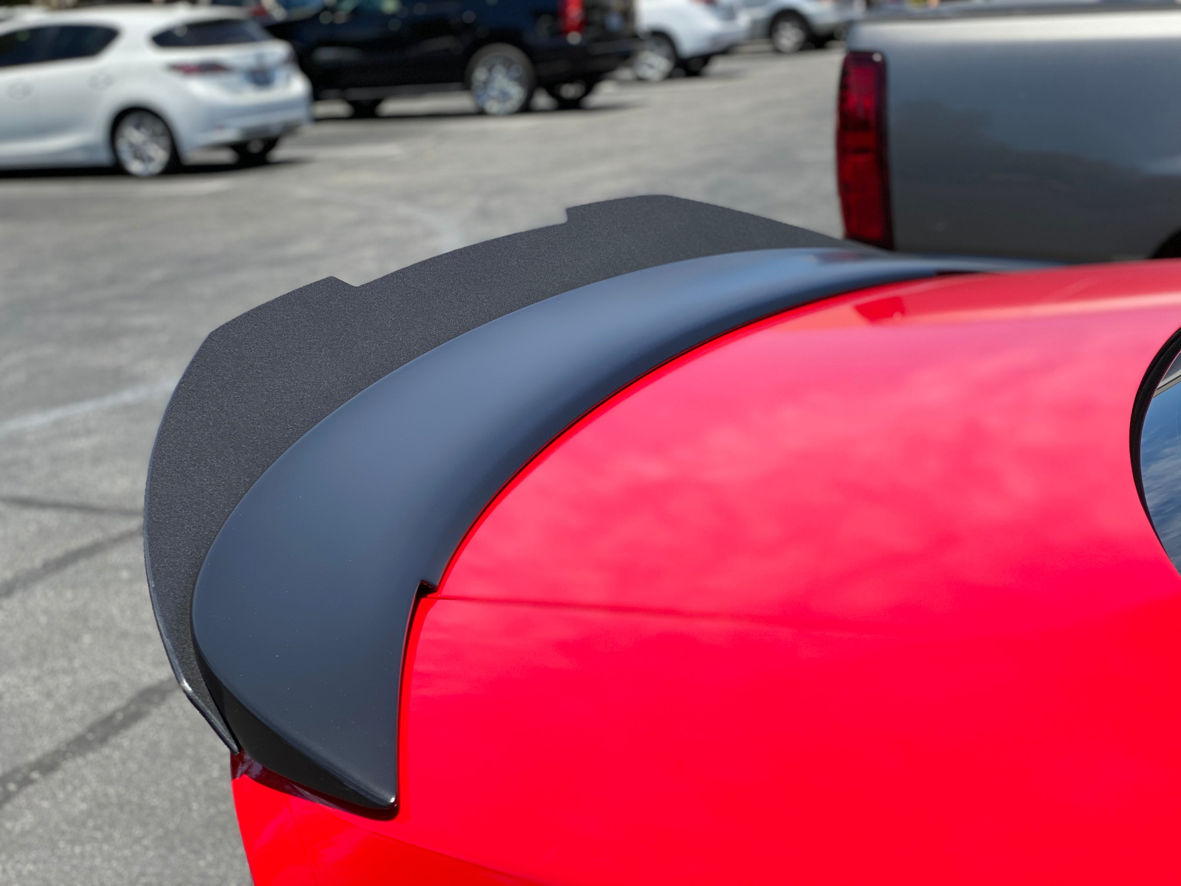 Dodge Charger Duckbill Design Wickerbill