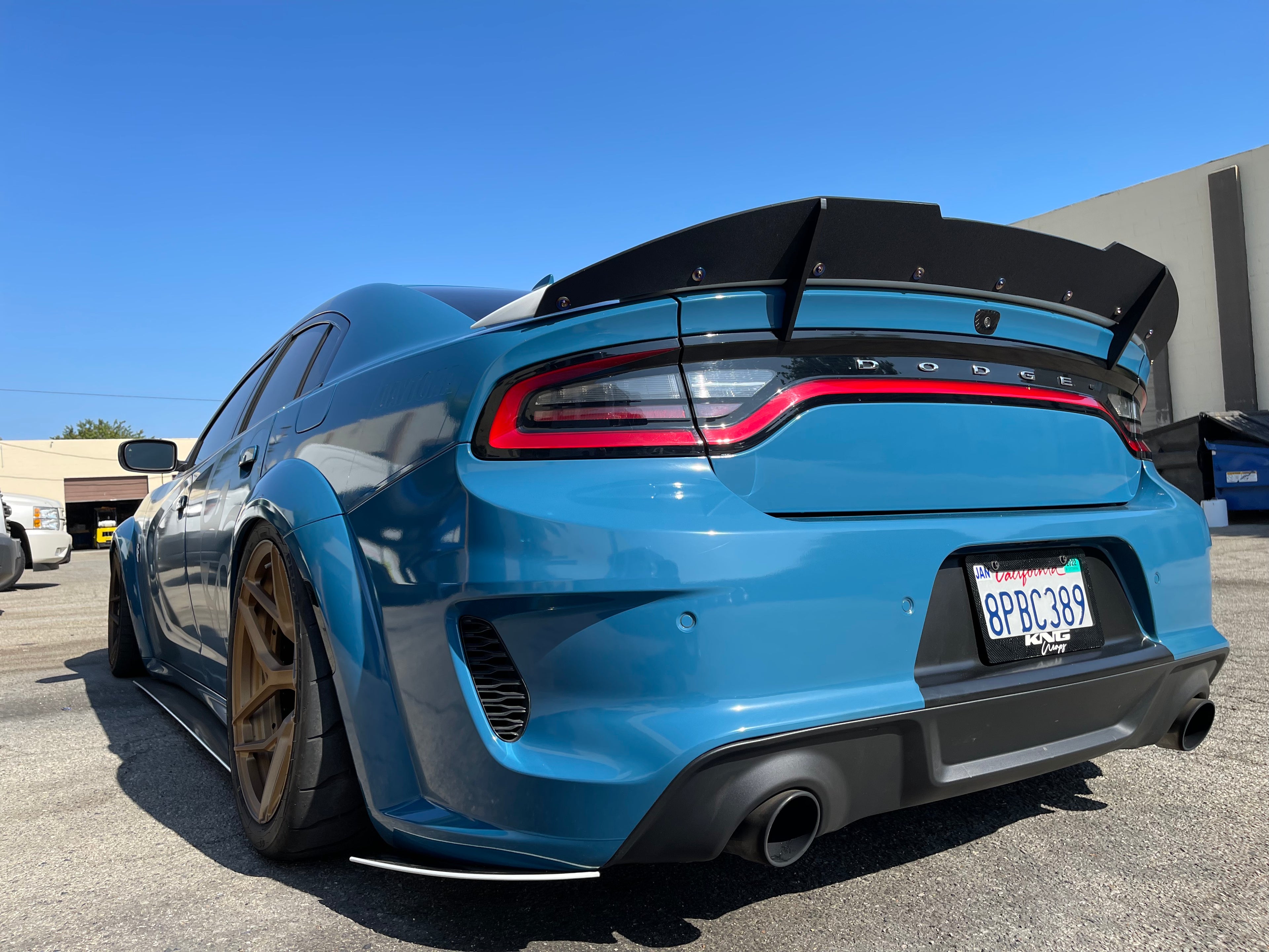 Dodge Charger V2 Duckbill Design Wickerbill