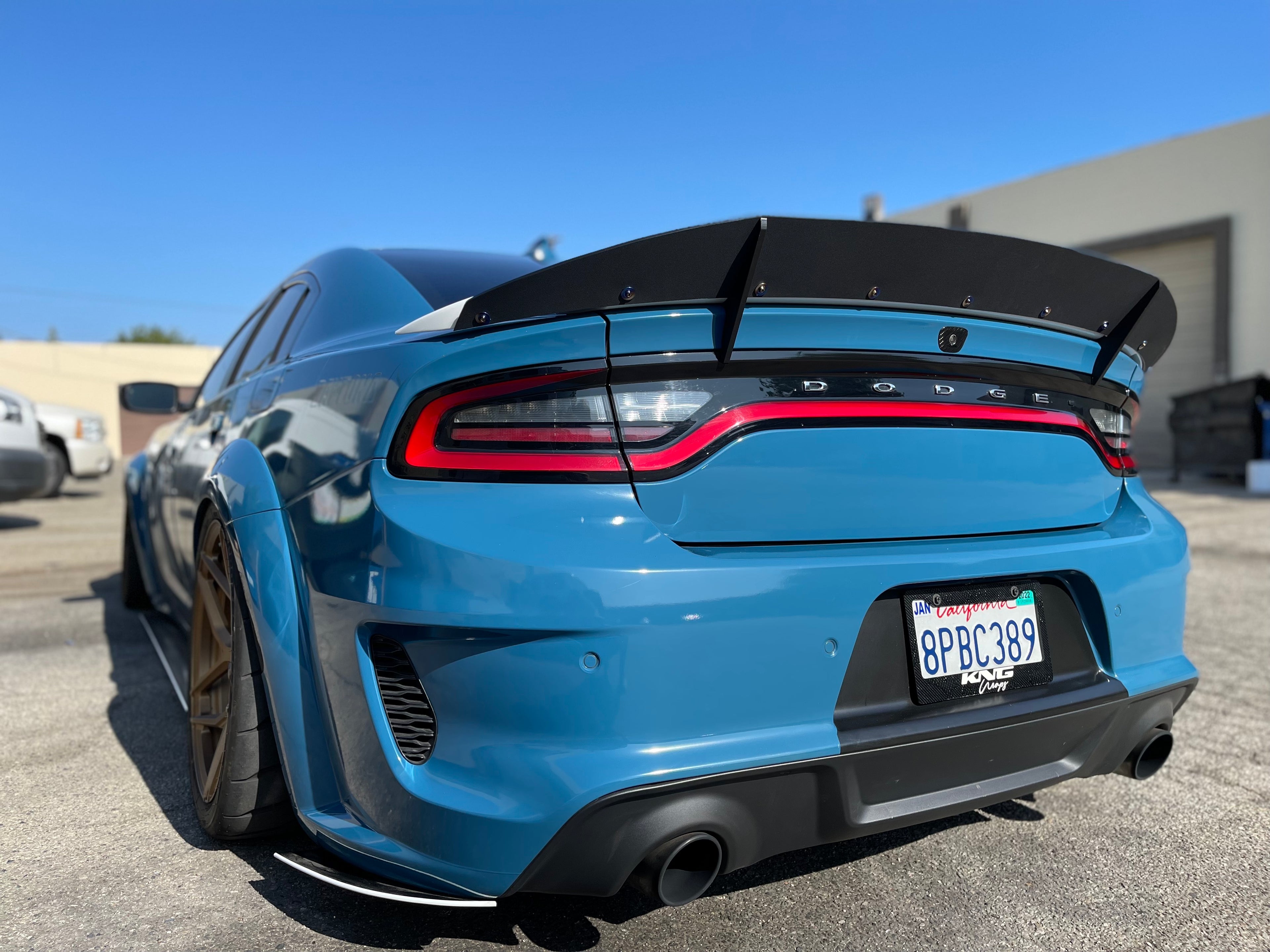 Dodge Charger V2 Duckbill Design Wickerbill