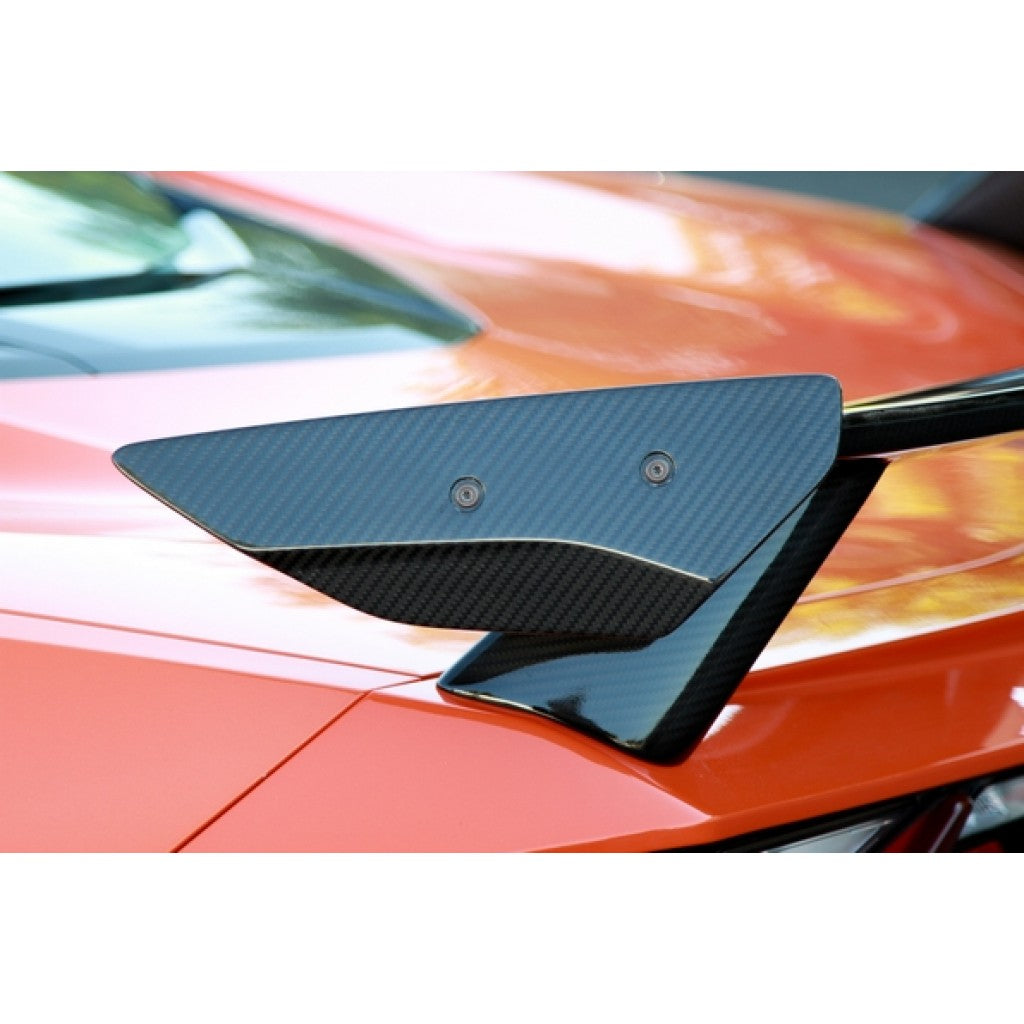 Chevrolet Corvette C8 Carbon Fiber Rear High Wing