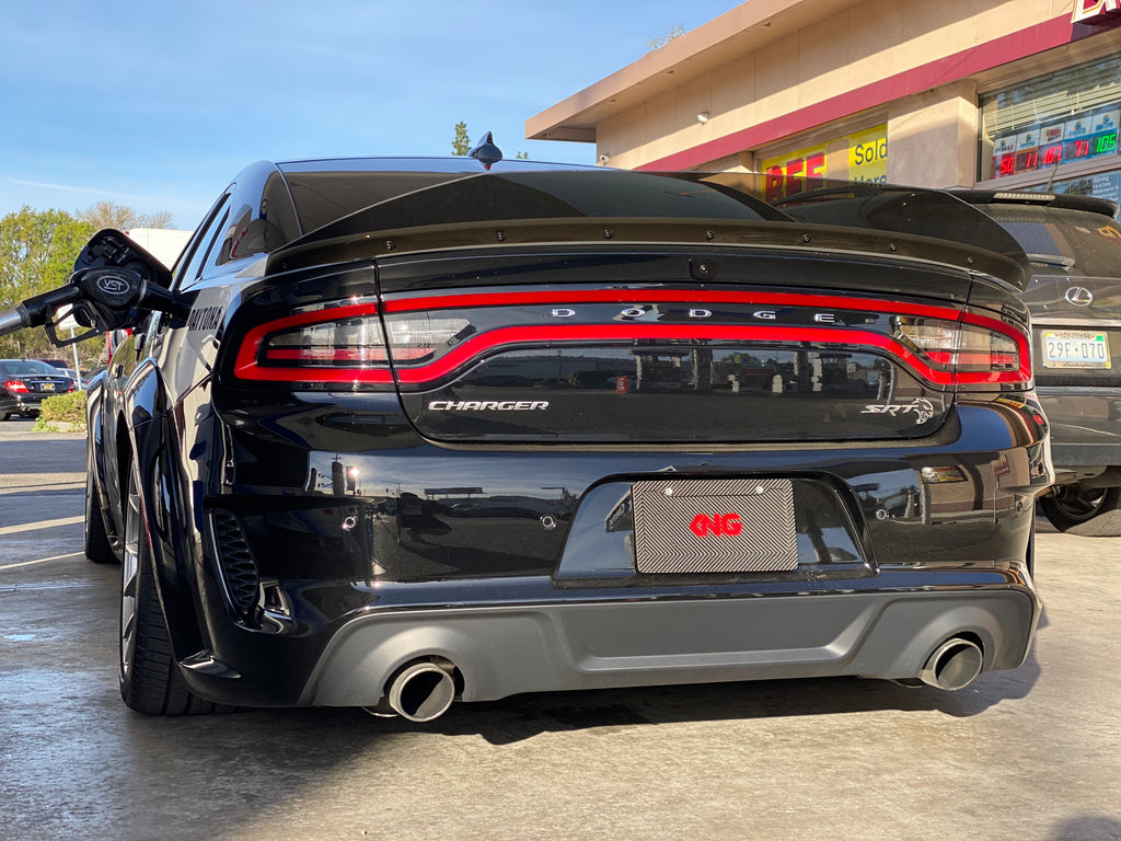 Dodge Charger Duckbill Design Wickerbill