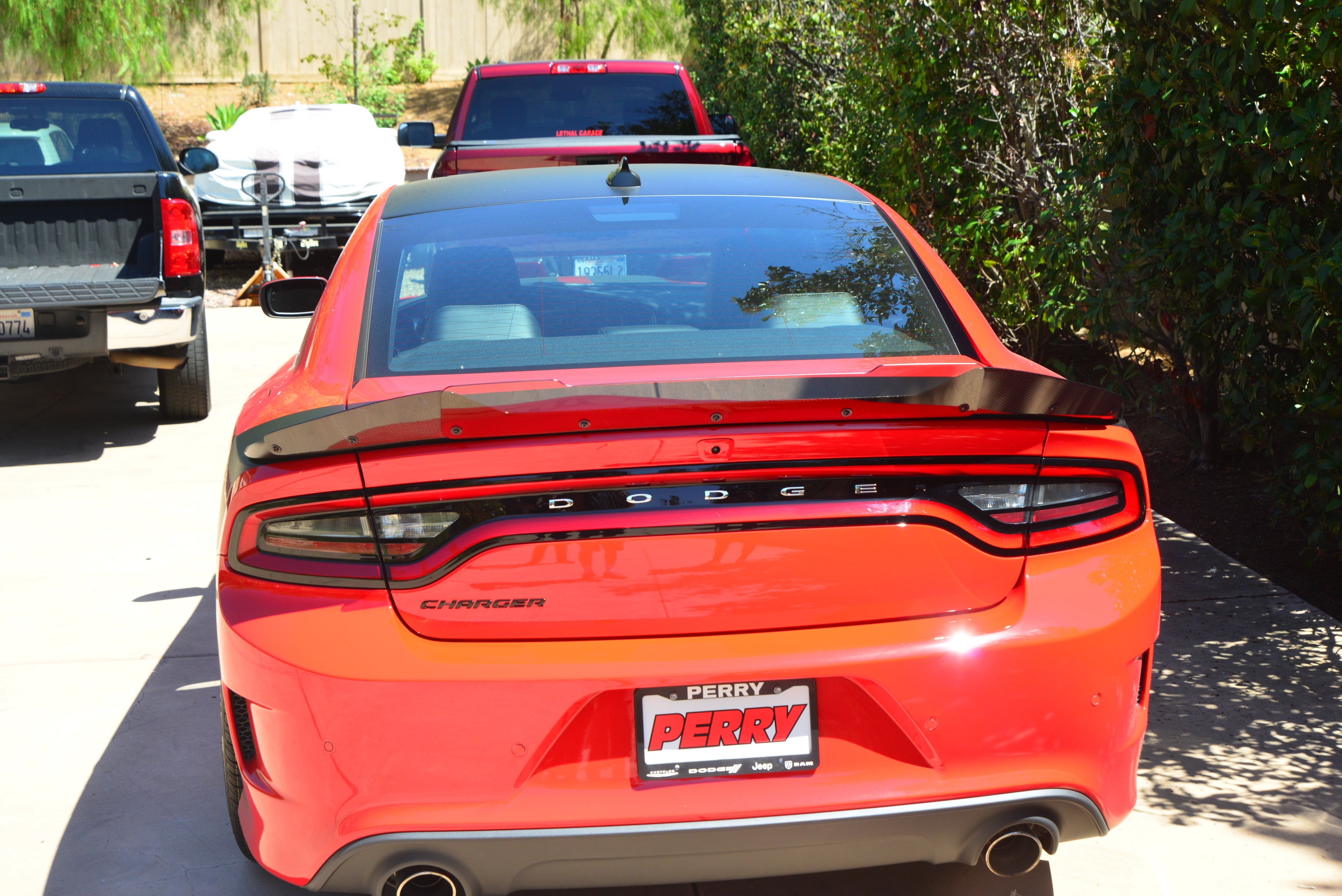 Charger 15-23 Carbon Fiber Wicker Bills