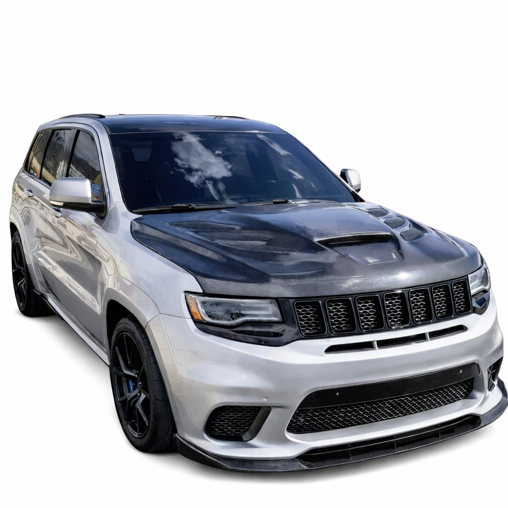 Jeep Grand Cherokee Carbon Fiber Sniper Hood
