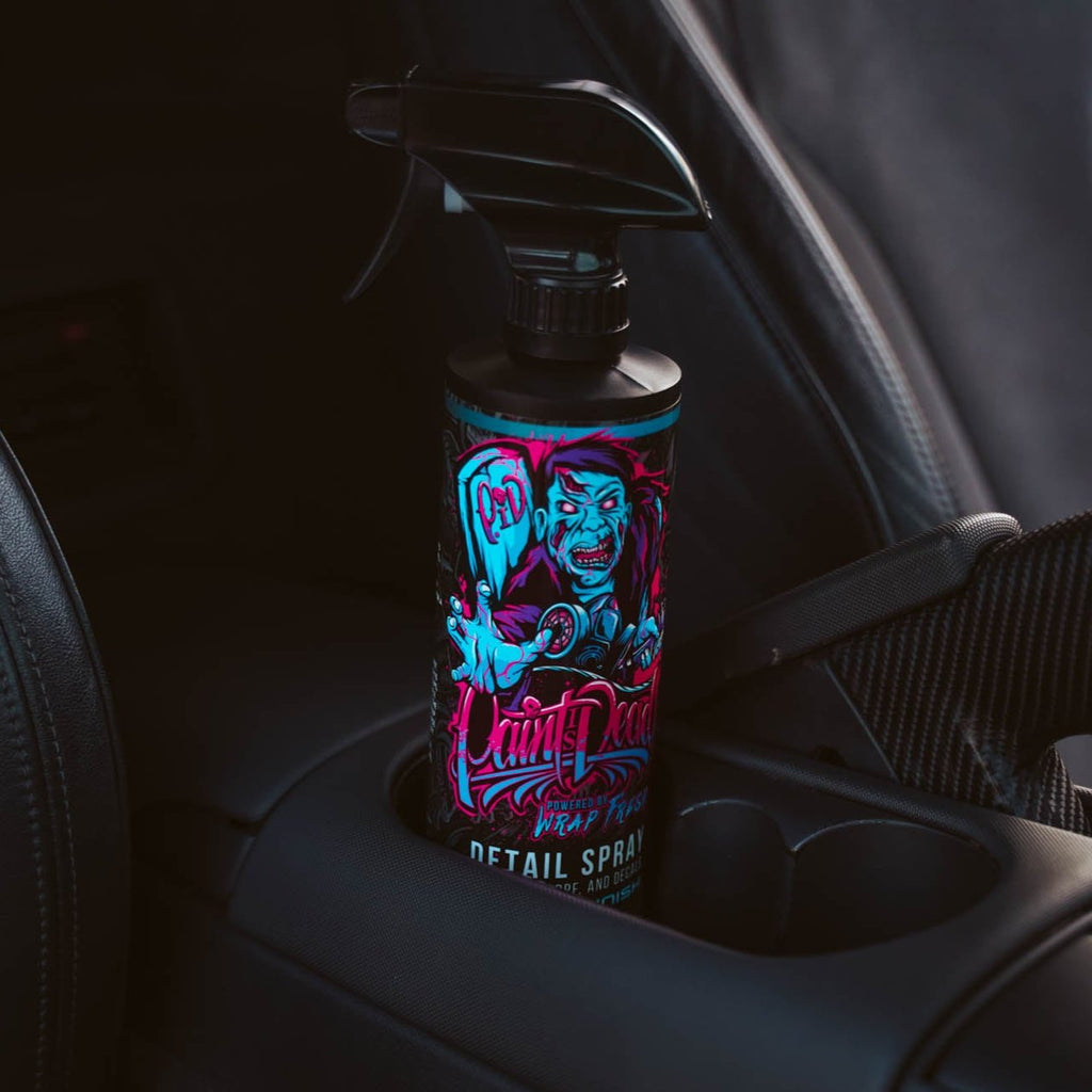 Paint Is Dead Official Detail Spray by Wrap Fresh - Gloss - UV Protection and Cleaner and Maintenance Spray
