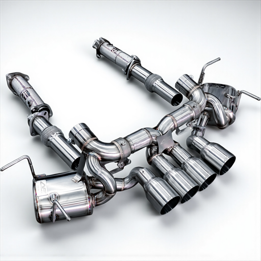 Chevrolet Corvette C8 Z06 AFD F1 Exhaust System