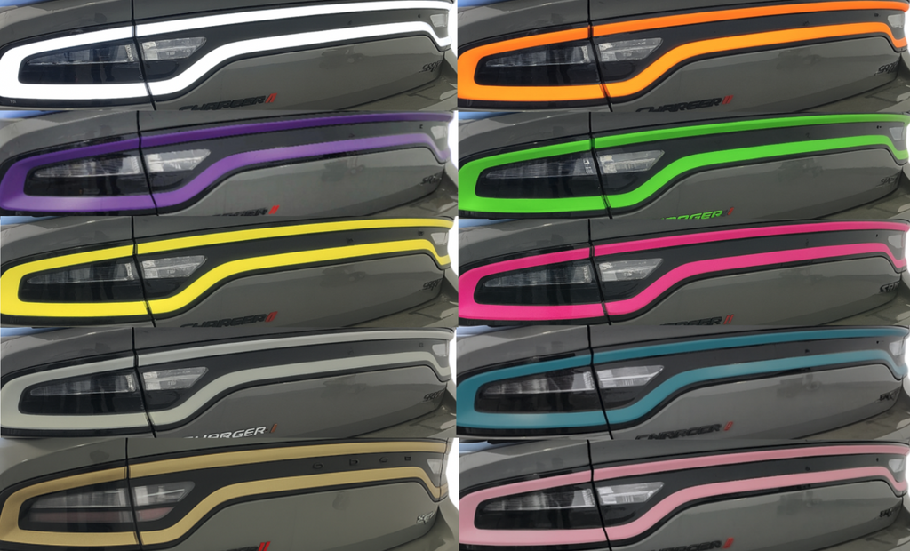 15-23 Dodge Charger Colored Taillight Tint Decal