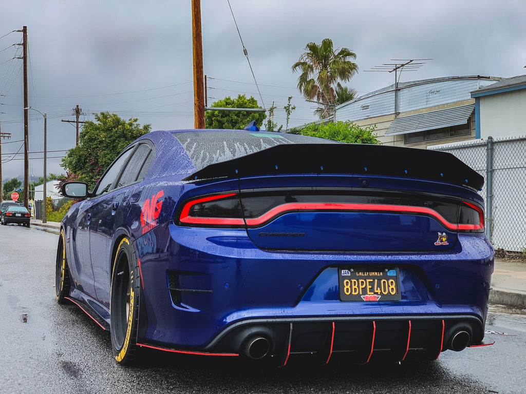 Dodge Charger Duckbill Design Wickerbill