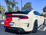 2015 - 2023 Dodge Charger SRT: +1 Tall Sharp X2 Design Wickerbill