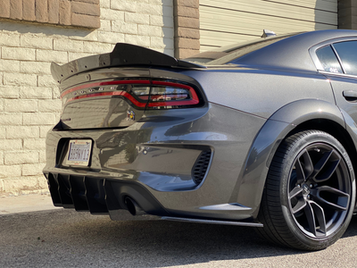 2015 - 2023 REG BODY "SRT" Wing and Scatpack Widebody: Carbon Fiber Wickerbill