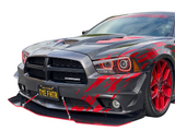 2011 - 2014 Dodge Charger SXT RT: Carbon Fiber Canards