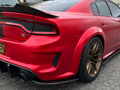 2020-23 Widebody Charger: Carbon Fiber Rear Spats