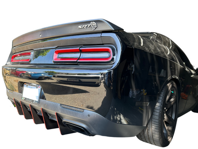2015 - 2023 Dodge Challenger: V2 Slant-In Diffuser