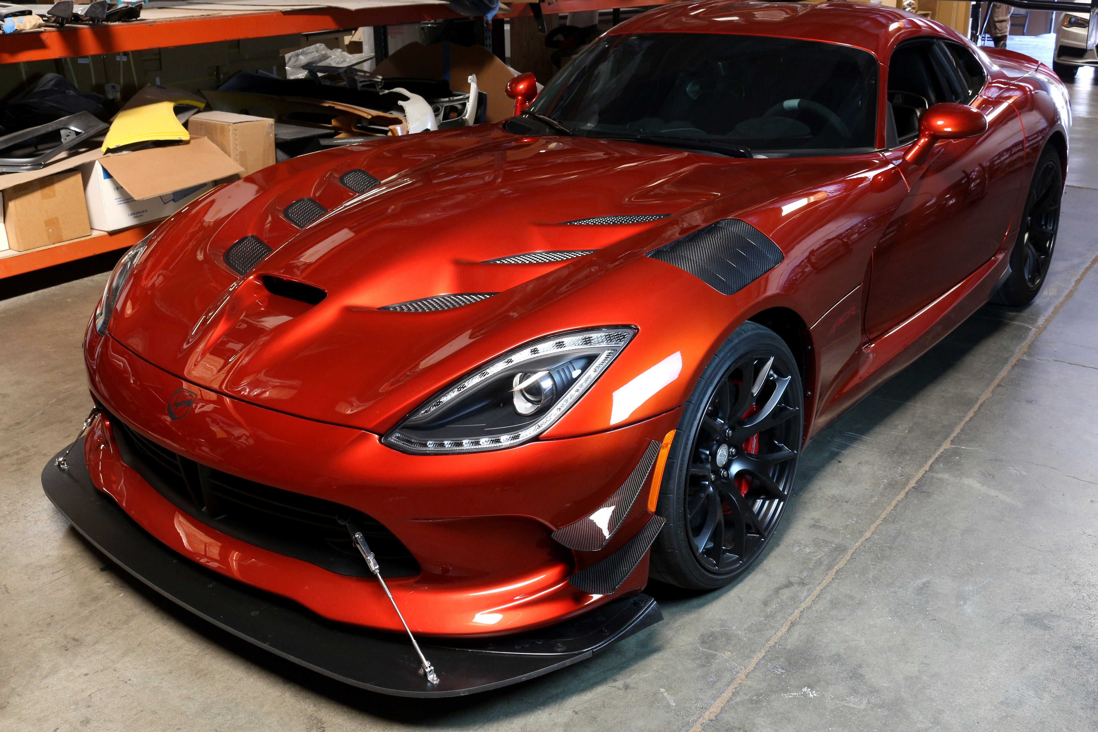 Dodge Viper ACR Extreme Carbon Fiber Front Fender Vents 2015 - 2017