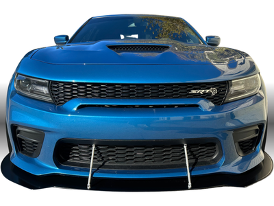 2020 - 2023 Dodge Charger Widebody: Sharp Design Front Splitter