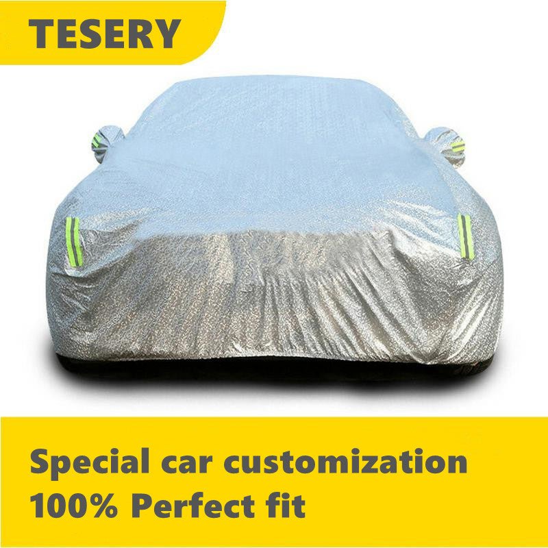 All-Weather Car Cover for Model 3/Y/S | Charging Port Access | Waterproof Oxford