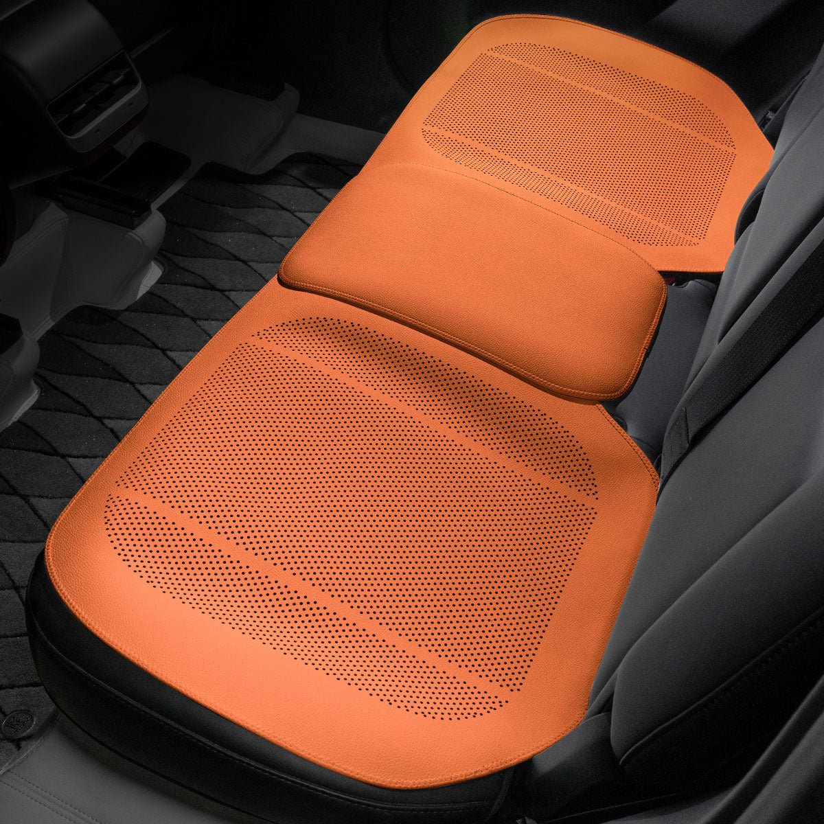 All-Wheather Nappa Leather Car Seat Covers for Tesla Model 3/Y/S/X