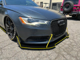 2012 - 2018 Audi A6 Front Splitter