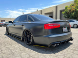 2012 - 2018 Audi A6: Rear Spats