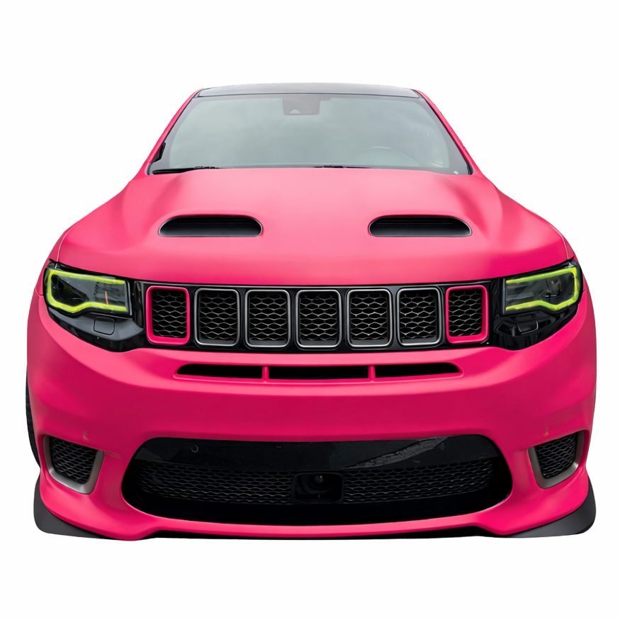2011-2021 Jeep Grand Cherokee Carbon Fiber Red Eye Hood